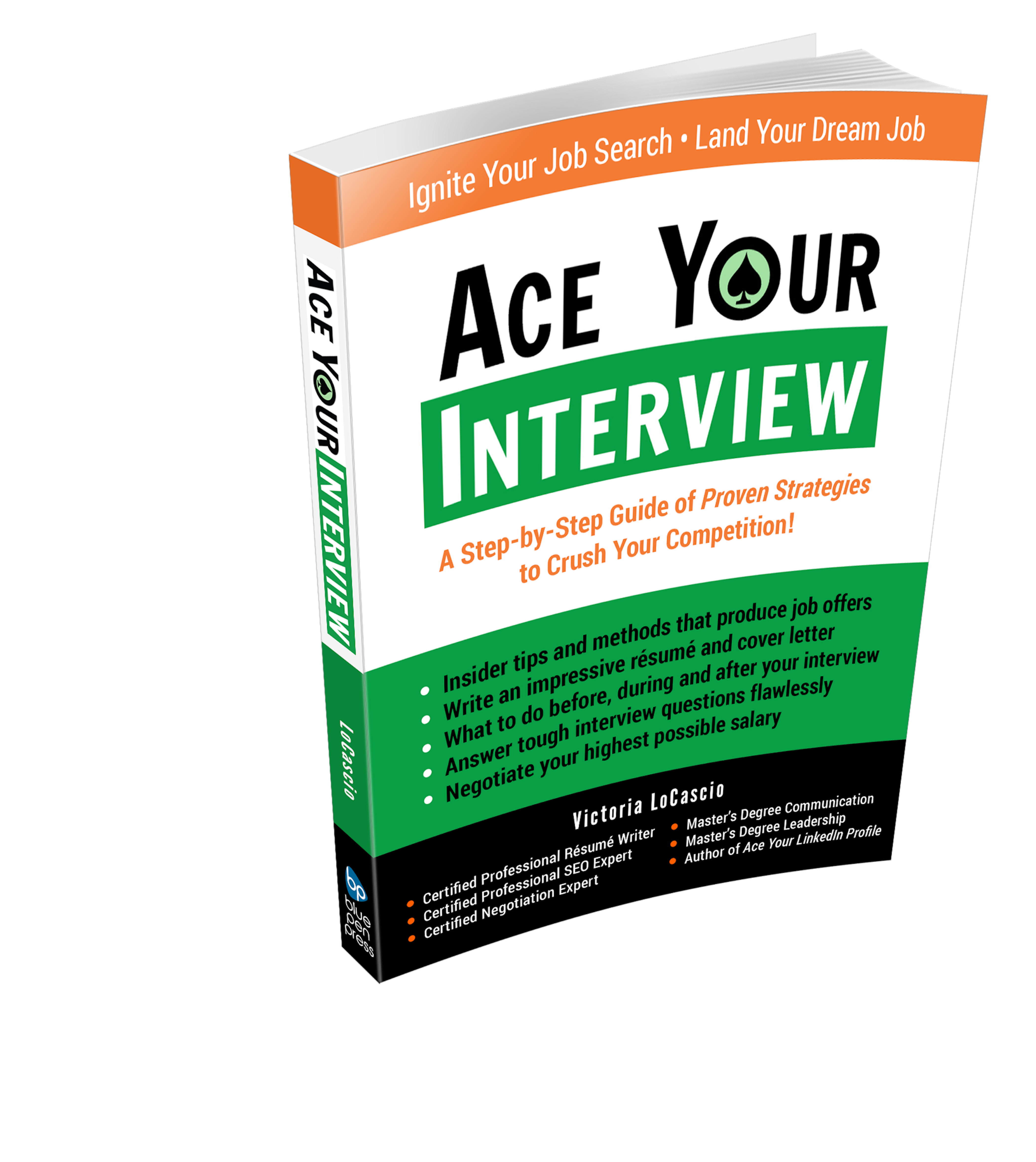 Victoria LoCascio Ace Your Interview book final